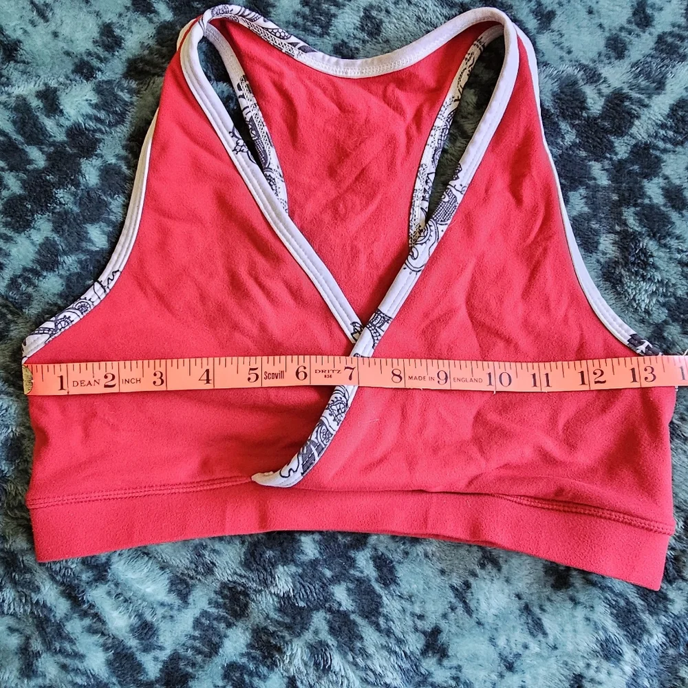 Lululemon red bra‎ top size S